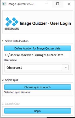 Quiz results - Image Quizzer Documentation