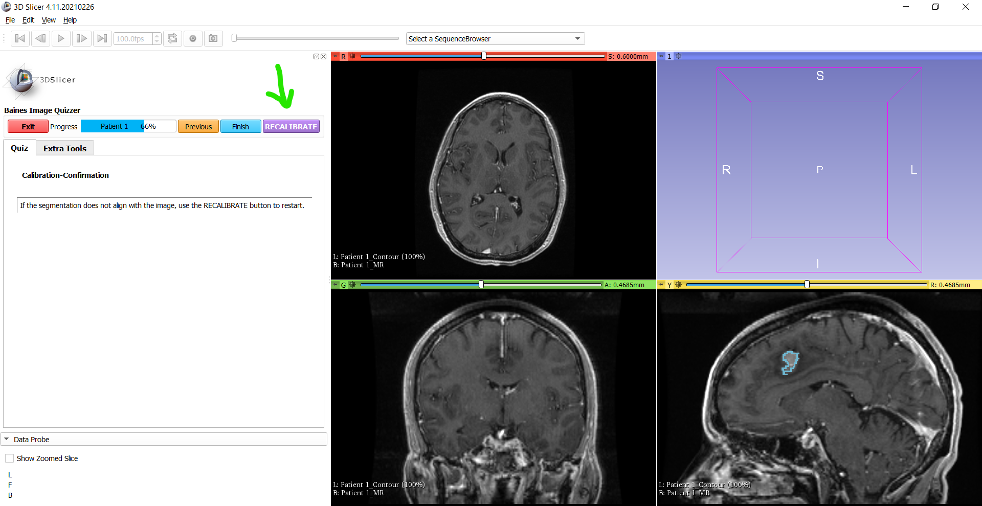 Example GoToBookmark